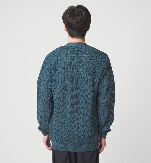 UNITED ARROWS green label relaxing「ミックス メランジ メッシュ カーディガン」|カーディガン|