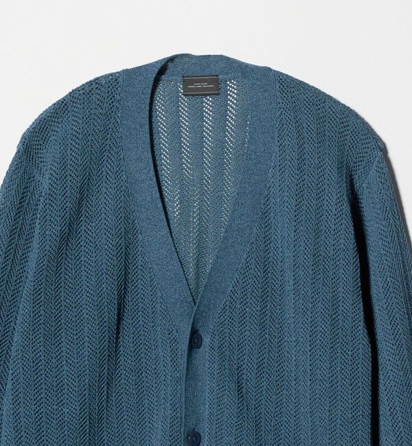 UNITED ARROWS green label relaxing「ミックス メランジ メッシュ カーディガン」|カーディガン|