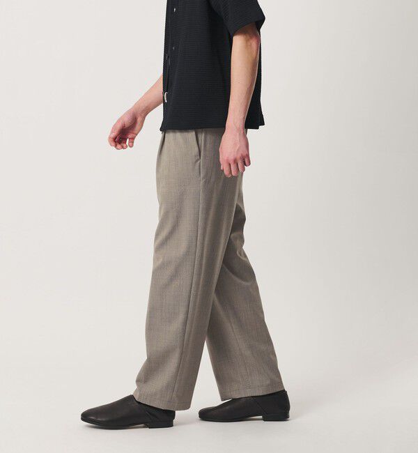 BEAUTY&YOUTH UNITED ARROWS「ウーステッド バギー イージー パンツ NO.10 ウォッシャブル」|チノ|