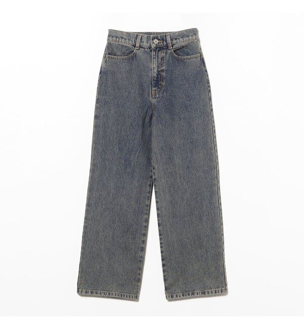 Ray BEAMS 「デニムスカート レイヤード パンツ」|デニム|
