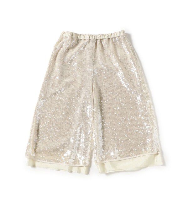 BEAMSBOY「maturely / スパンコール ハーフ パンツ」|その他|