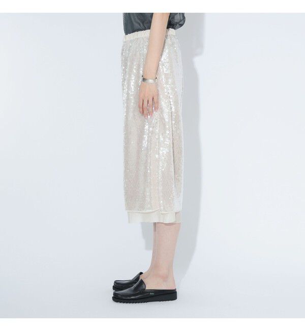 BEAMSBOY「maturely / スパンコール ハーフ パンツ」|その他|