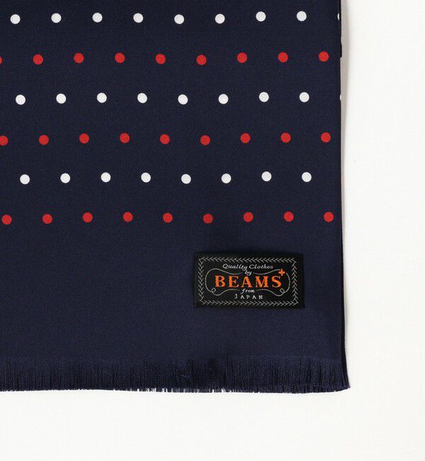 BEAMS PLUS「BEAMS PLUS / Silk Stole Dot Print」|ストール|