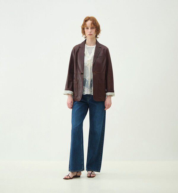 MACPHEE「ビンテージレース ノースリーブブラウス」|シャツ・ブラウス|