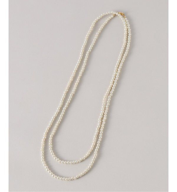 JOURNAL STANDARD relume「RELUME ガラスパールロングネックレス」|ネックレス|