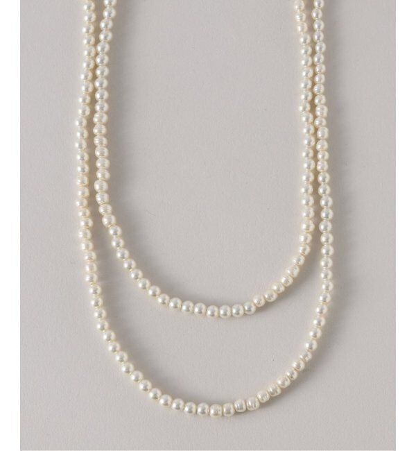 JOURNAL STANDARD relume「RELUME ガラスパールロングネックレス」|ネックレス|
