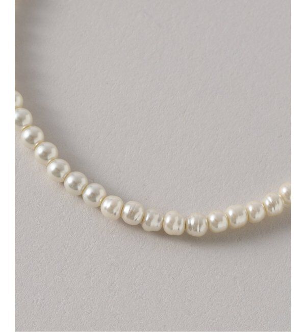 JOURNAL STANDARD relume「RELUME ガラスパールロングネックレス」|ネックレス|