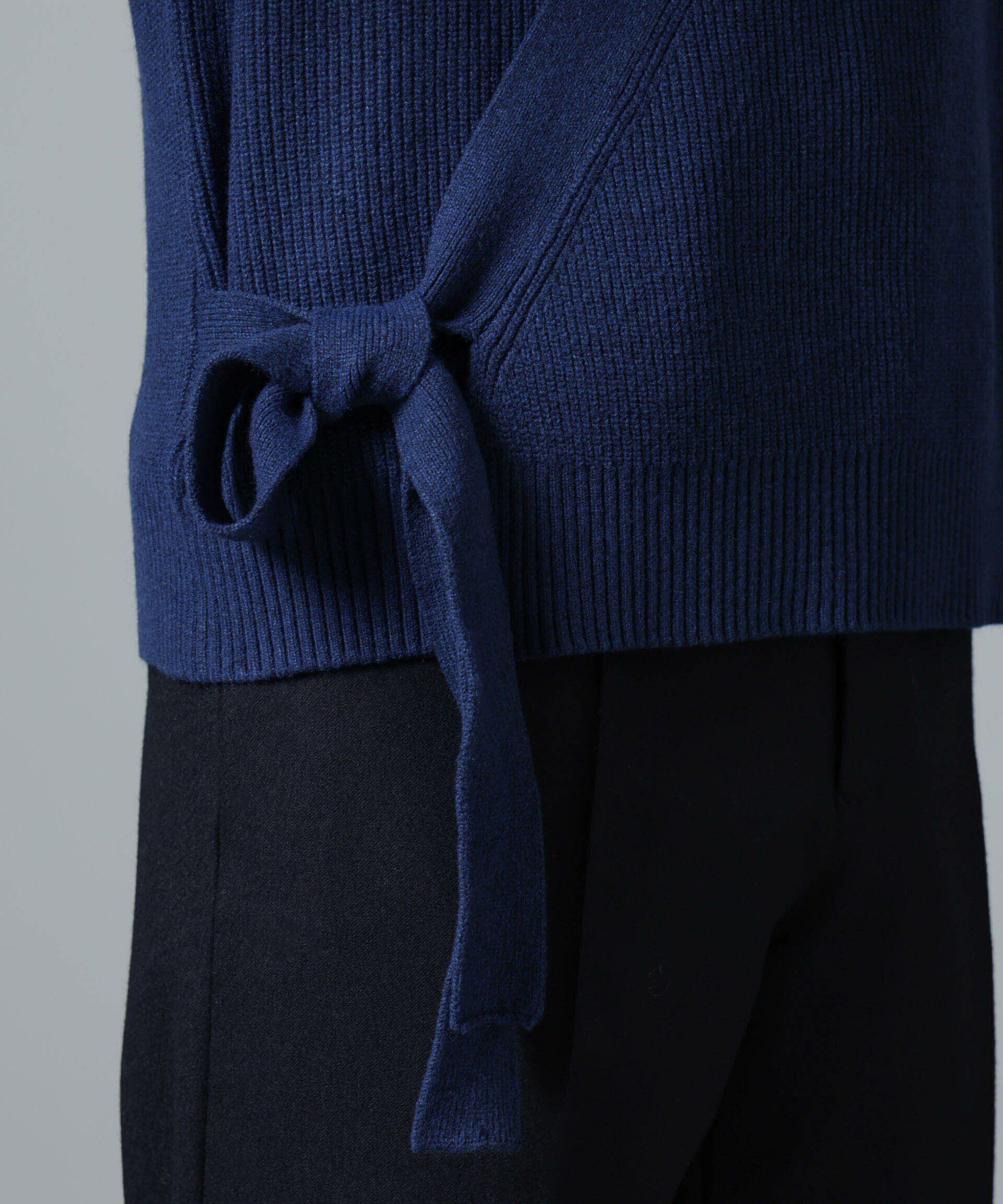 nano･universe「畔編みタイカーディガン」|ニット・セーター|