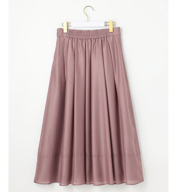 any SiS「【洗える】シアーチンツタック スカート」|スカート|