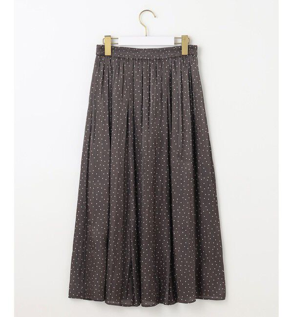 any SiS「【洗える】シャイニードットギャザー スカート」|スカート|