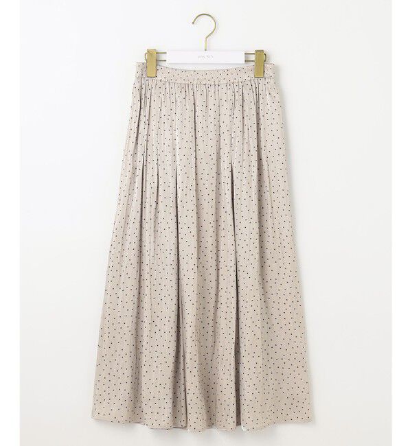 any SiS「【洗える】シャイニードットギャザー スカート」|スカート|