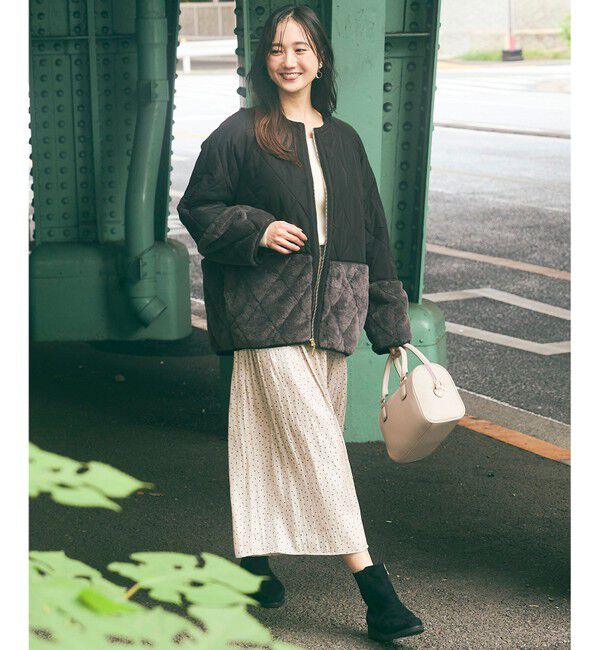 any SiS「【洗える】シャイニードットギャザー スカート」|スカート|