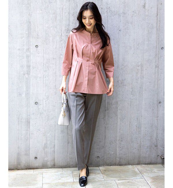 ANY SIS「ウエストタックチュニック ブラウス」|シャツ・ブラウス|