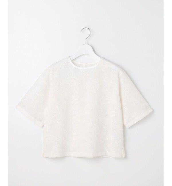 ANY SIS「レースクロップド プルオーバー」|シャツ・ブラウス|