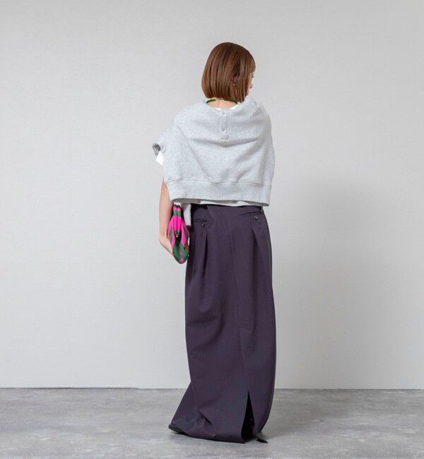 MAQWEL「【MAQWEL/マクウェル】ウォッシャブルAgfT T-SHIRT」|Tシャツ・カットソー|