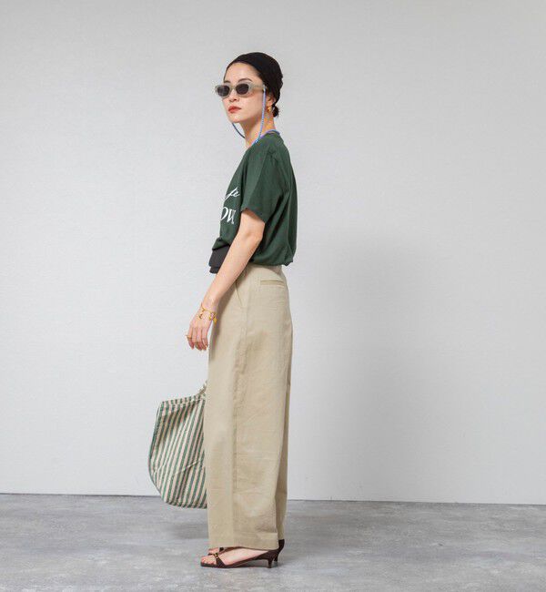 MAQWEL「【MAQWEL/マクウェル】ウォッシャブルAgfT T-SHIRT」|Tシャツ・カットソー|