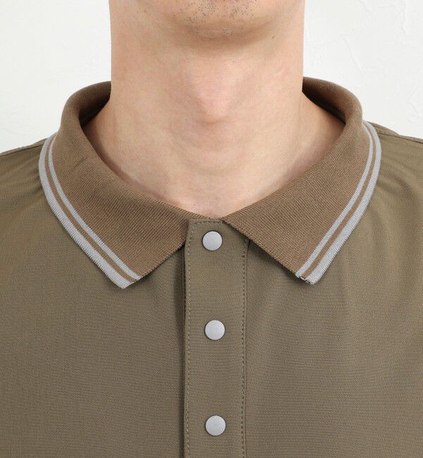 NOLLEY'S goodman「【TAION/タイオン】NON DOWN BASIC JERSEY HARF SLEEVE POLO 26SS」|ポロシャツ|