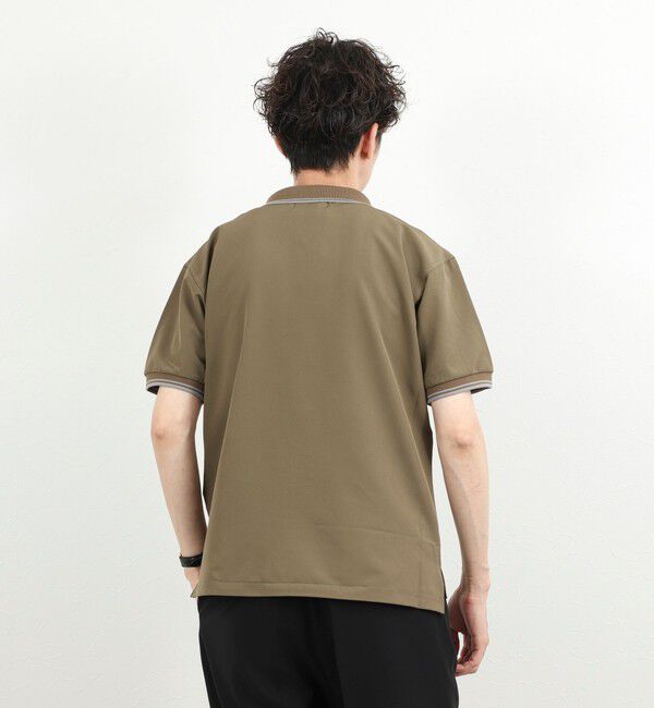 NOLLEY'S goodman「【TAION/タイオン】NON DOWN BASIC JERSEY HARF SLEEVE POLO 26SS」|ポロシャツ|