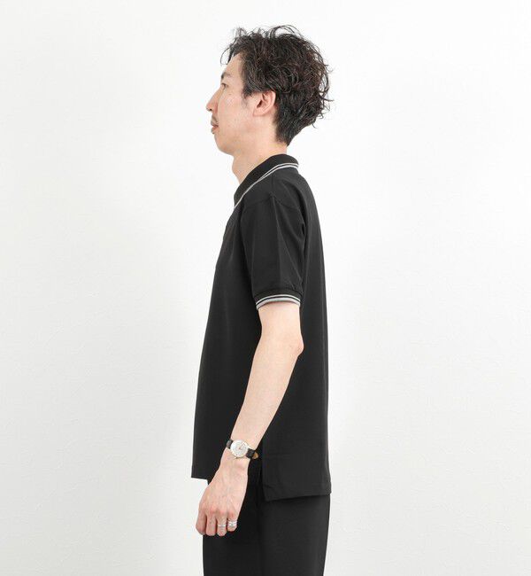 NOLLEY'S goodman「【TAION/タイオン】NON DOWN BASIC JERSEY HARF SLEEVE POLO 26SS」|ポロシャツ|