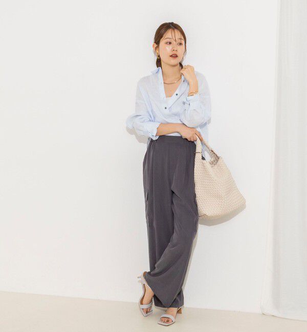 NOLLEY'S「《セットアップ対応》ウォッシャブルサンドウォッシュカーゴパンツ」|カーゴ|