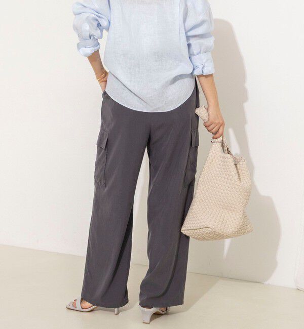 NOLLEY'S「《セットアップ対応》ウォッシャブルサンドウォッシュカーゴパンツ」|カーゴ|