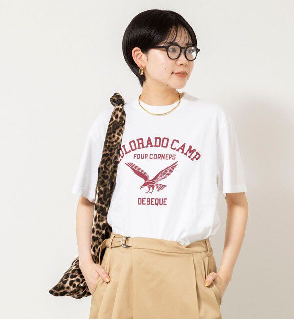 Rie Miller「【GULFCOAST SPORTSWEAR/ガルフ コースト スポーツウェア】別注プリントＴシャツ」|Tシャツ・カットソー|