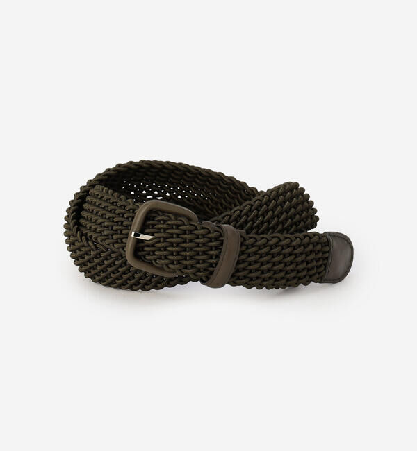  「MAISON BOINET | 30mm メッシュベルト WOMEN」|ベルト|KHAKI