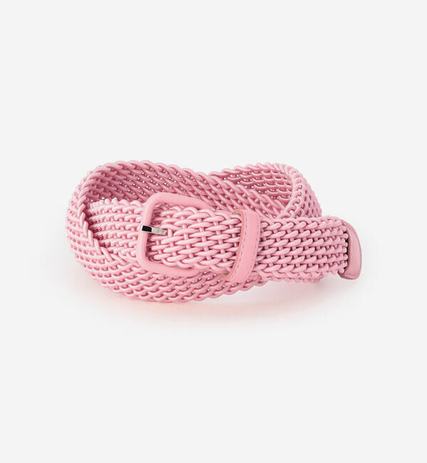  「MAISON BOINET | 30mm メッシュベルト WOMEN」|ベルト|PINK