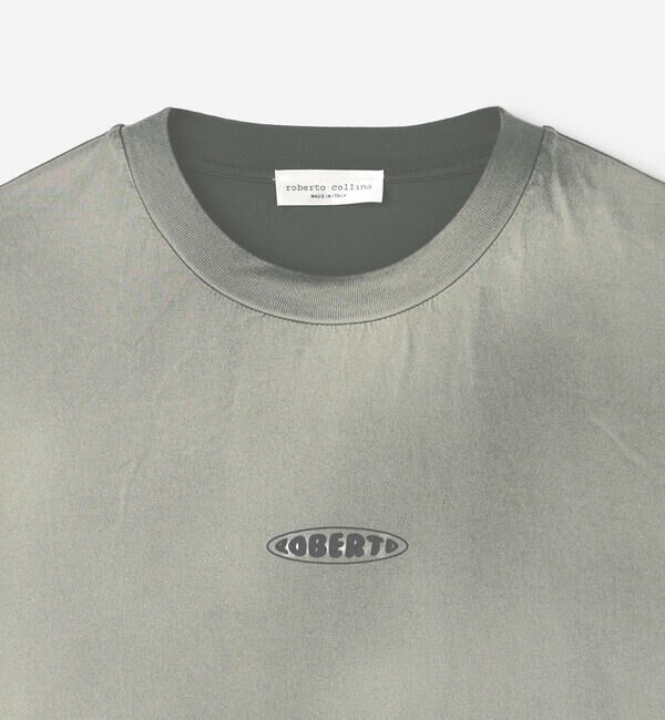  「roberto collina | コットン 半袖ロゴTシャツ MEN」|Tシャツ・カットソー|