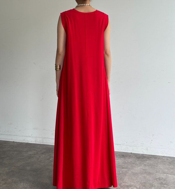  「シルケットスムースフレアカットワンピース」|ワンピース|