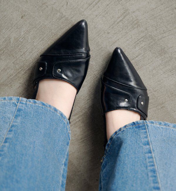  「スタッズトゥパンプス」|パンプス|