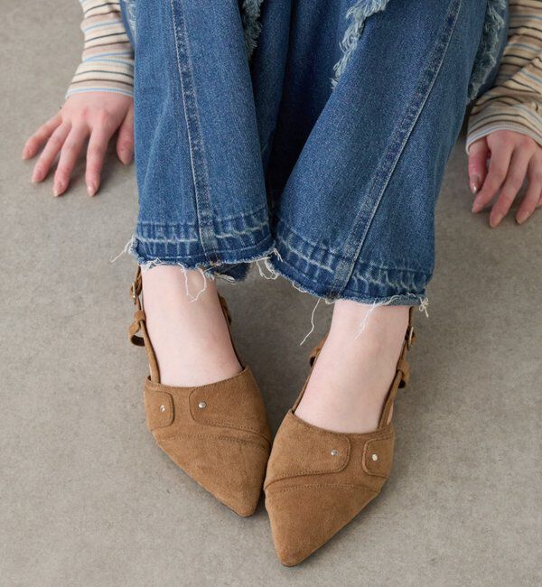  「スタッズトゥパンプス」|パンプス|