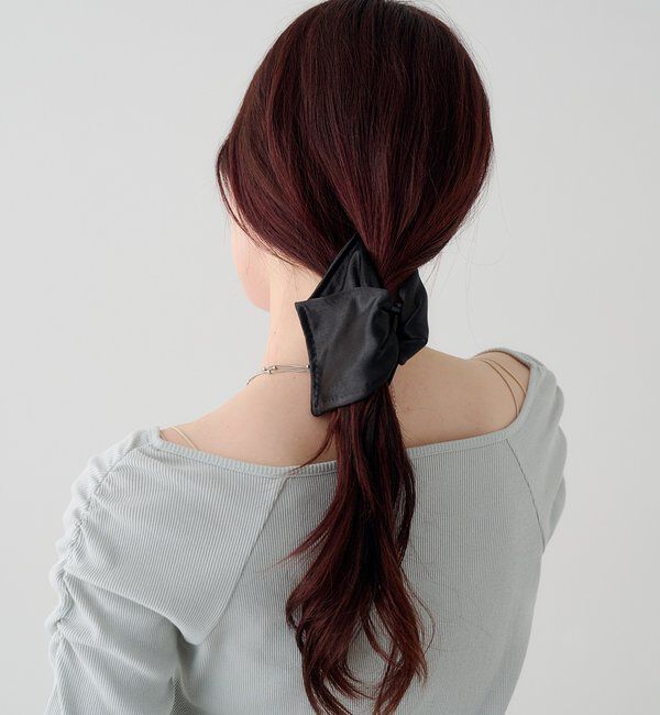  「【fiw.】チャームサテンリボンクリップ」|その他|