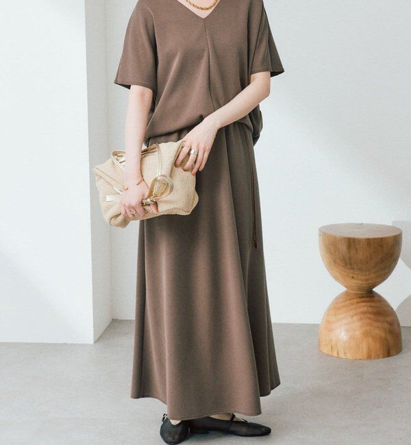  「予約【セットアップ着用可能/接触冷感機能付き】ドレーピーカットソー」|Tシャツ・カットソー|