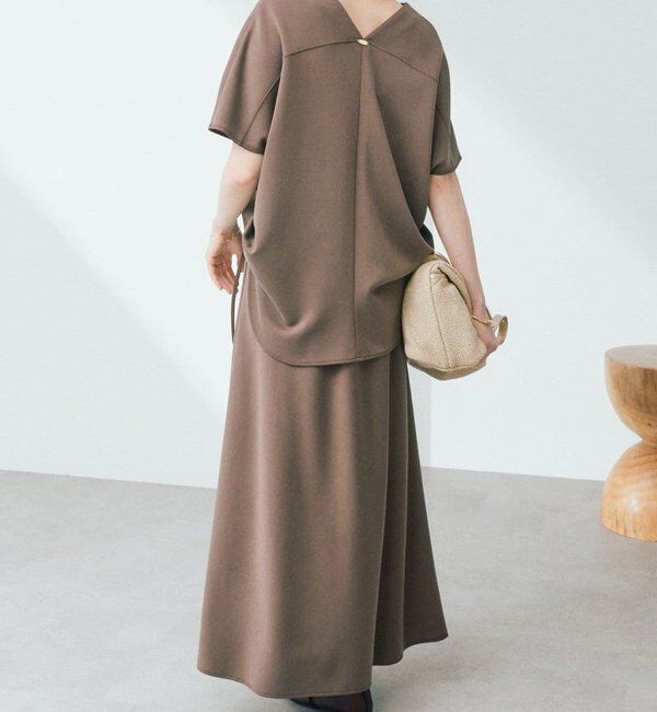  「予約【セットアップ着用可能/接触冷感機能付き】ドレーピーカットソー」|Tシャツ・カットソー|