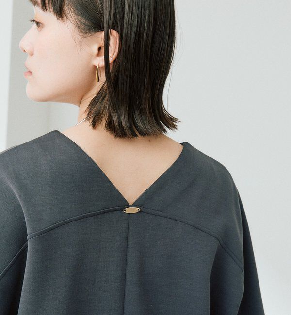  「予約【セットアップ着用可能/接触冷感機能付き】ドレーピーカットソー」|Tシャツ・カットソー|