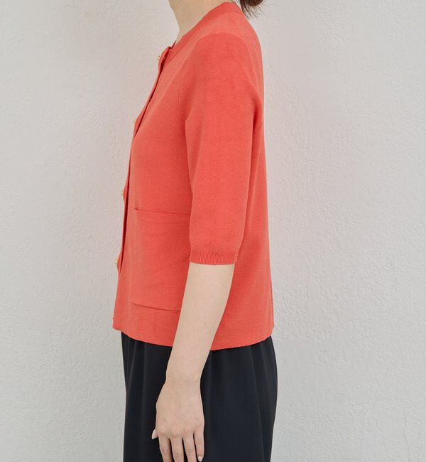  「オーバルボタンカーディガン」|ニット・セーター|