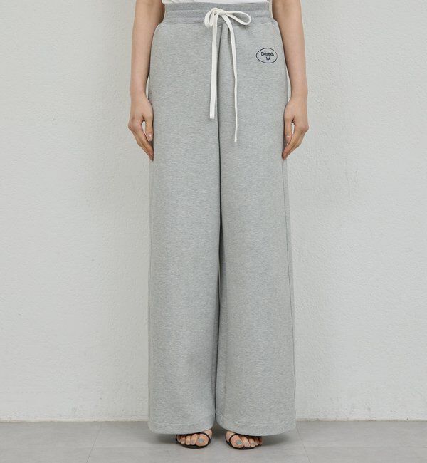  「刺繍ロゴスウェットパンツ」|チノ|