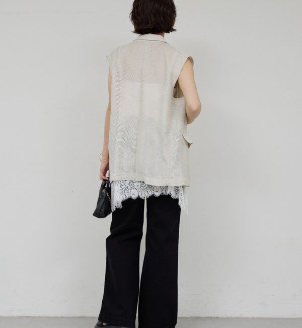  「コードレースキャミチュニック」|シャツ・ブラウス|