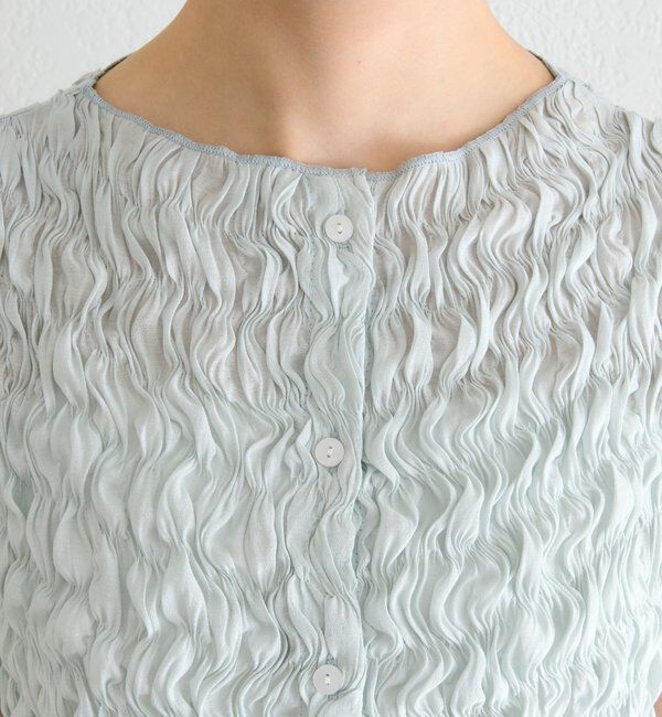  「エアリーシャーリングブラウス」|シャツ・ブラウス|