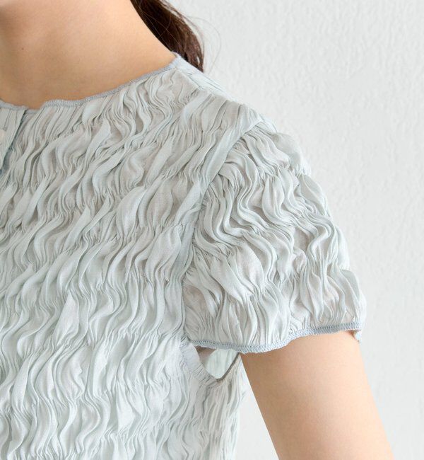  「エアリーシャーリングブラウス」|シャツ・ブラウス|