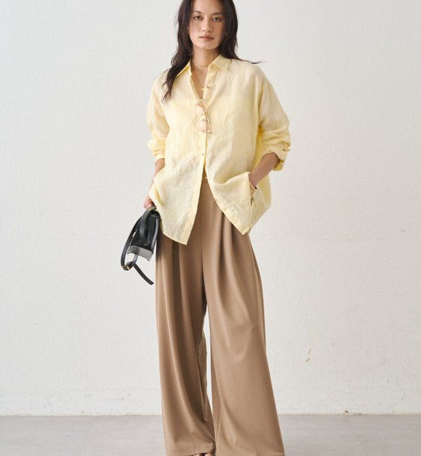 「リネンバックタイシャツ」|シャツ・ブラウス|