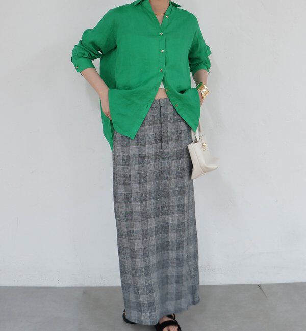  「リネンバックタイシャツ」|シャツ・ブラウス|