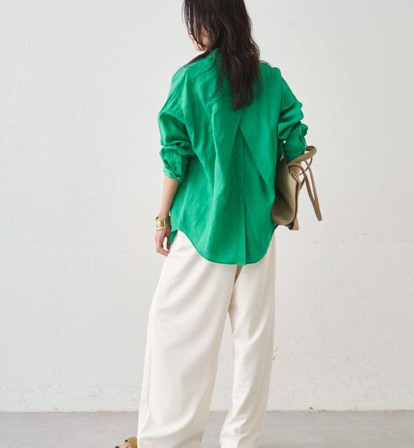  「リネンバックタイシャツ」|シャツ・ブラウス|