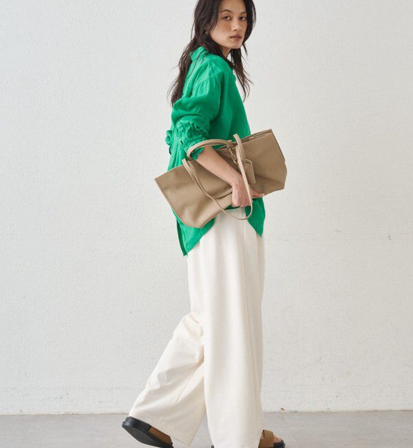  「リネンバックタイシャツ」|シャツ・ブラウス|