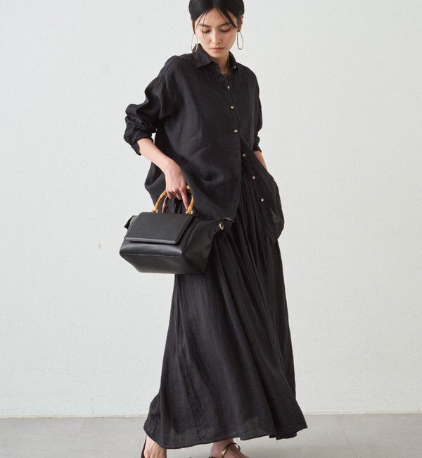  「リネンバックタイシャツ」|シャツ・ブラウス|