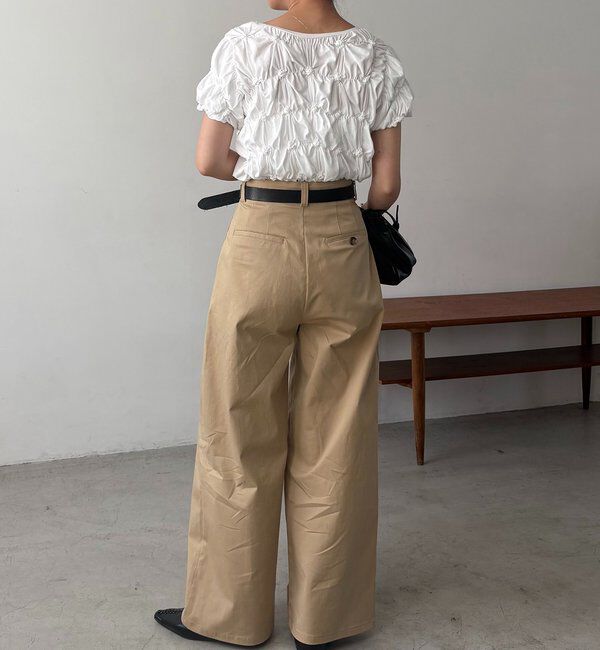  「【新色イエロー・チャコールグレー】シャーリングホイップＴ」|Tシャツ・カットソー|