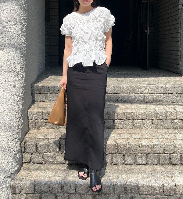  「【新色イエロー・チャコールグレー】シャーリングホイップＴ」|Tシャツ・カットソー|