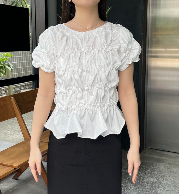  「【新色イエロー・チャコールグレー】シャーリングホイップＴ」|Tシャツ・カットソー|