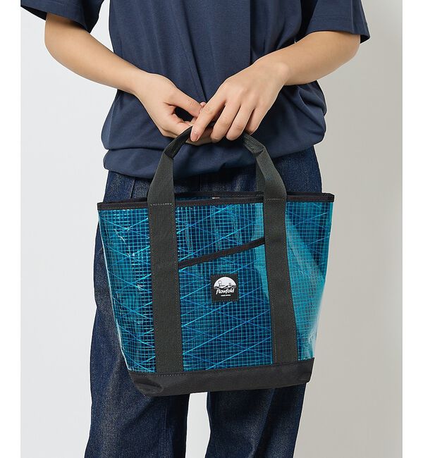 ABAHOUSE「限定商品【FLOWFOLD / フローフォールド】RS PORTER TOTE」|トートバッグ|ブルー